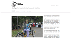 Desktop Screenshot of globalabilities.org